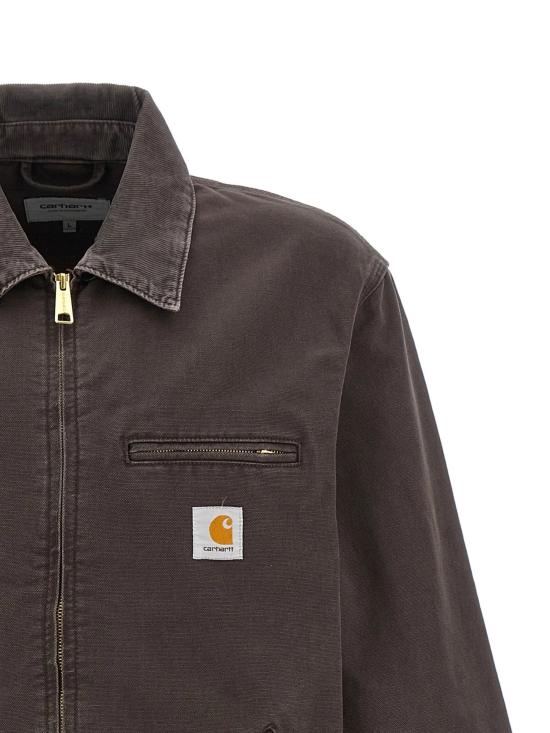 26SS 칼하트 WIP 스톤 캔버스 디트로이트 자켓 I034819 3MB4O Brown - CARHARTT WIP