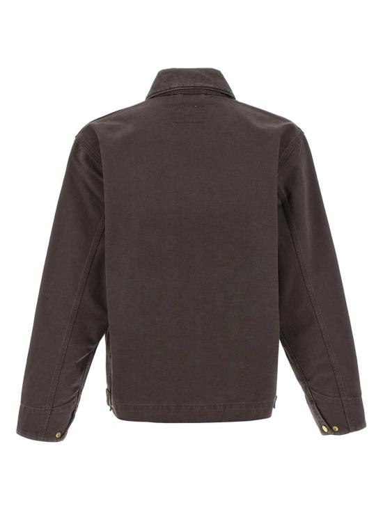 26SS 칼하트 WIP 스톤 캔버스 디트로이트 자켓 I034819 3MB4O Brown - CARHARTT WIP