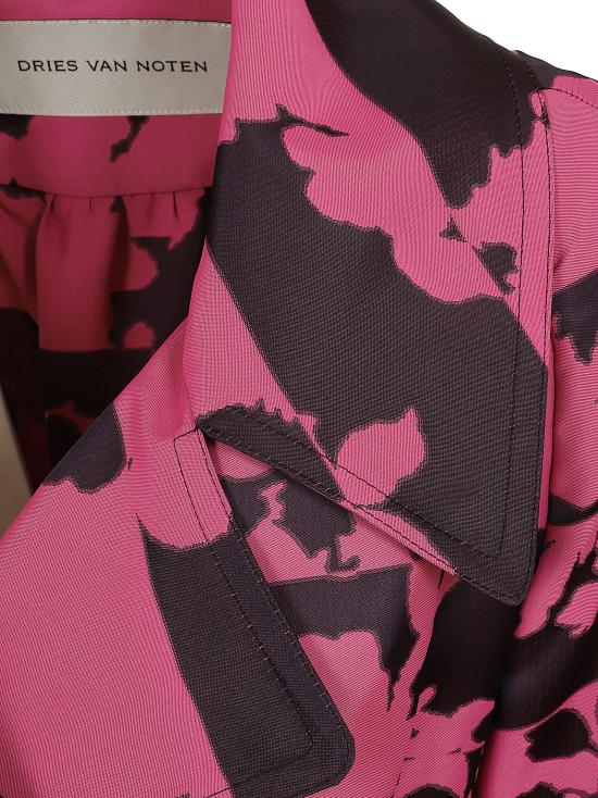 26SS 드리스 반 노튼 코트 261130207 3148 304 FUCHSIA - DRIES VAN NOTEN