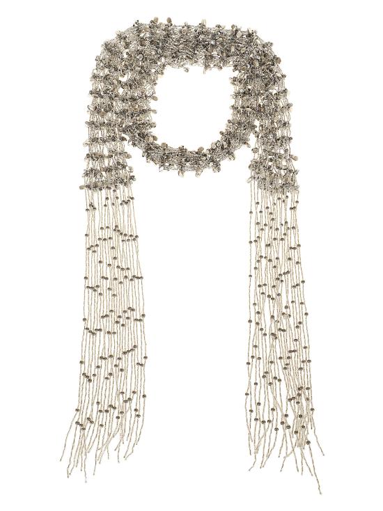 26SS 드리스 반 노튼 머플러/스카프 261018296 0046 952 SILVER