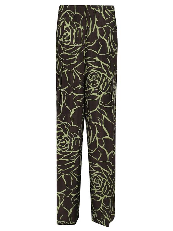 26SS 드리스 반 노튼 플레어 팬츠 261130909 3244 900 BLACK