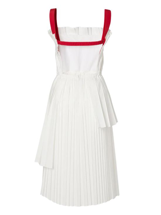 26SS 펜디 미디 원피스 FDD574 A3MWF0ZNM White - FENDI