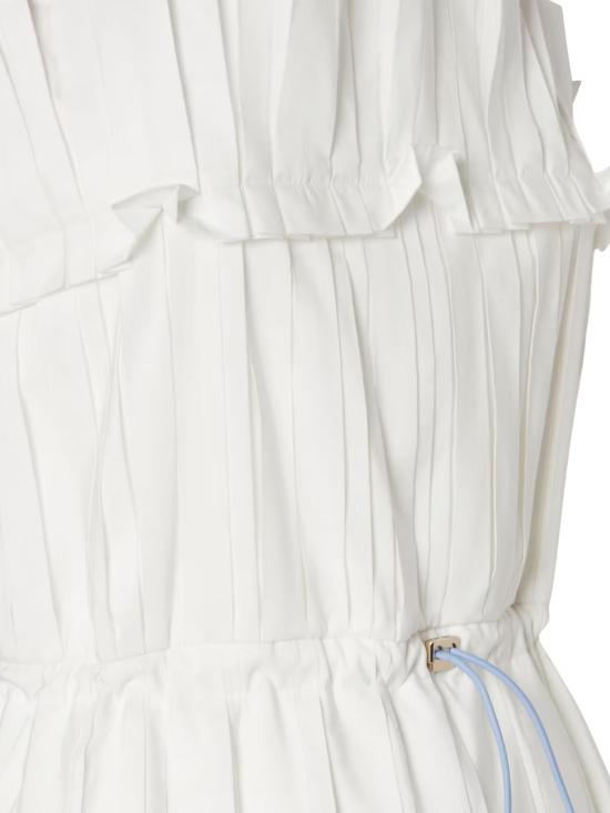 26SS 펜디 미디 원피스 FDD574 A3MWF0ZNM White - FENDI