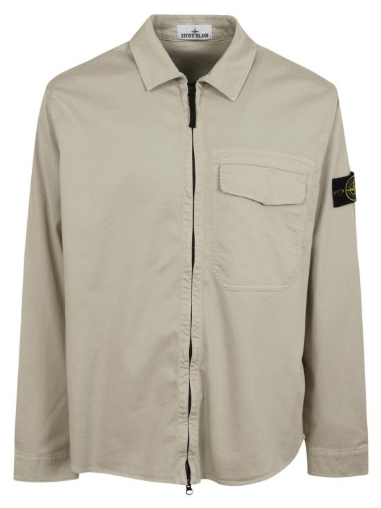 26SS 스톤 아일랜드 긴팔 셔츠 L1S151200015S0012 V0061 GRIGIO PERLA