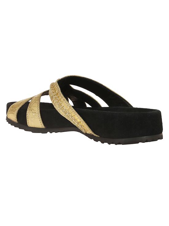 26SS 드리스 반 노튼 뮬/슬리퍼 2610117690597 954 GOLD - DRIES VAN NOTEN