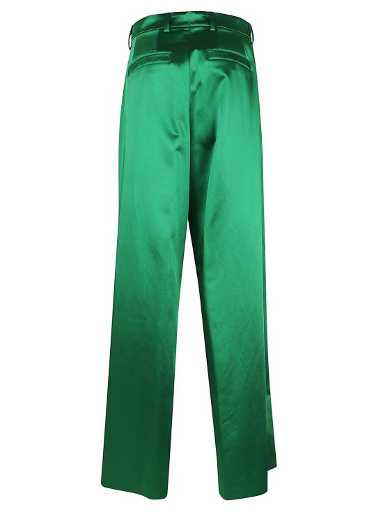 26SS 드리스 반 노튼 스트레이트 팬츠 261010946 3304 604 GREEN - DRIES VAN NOTEN