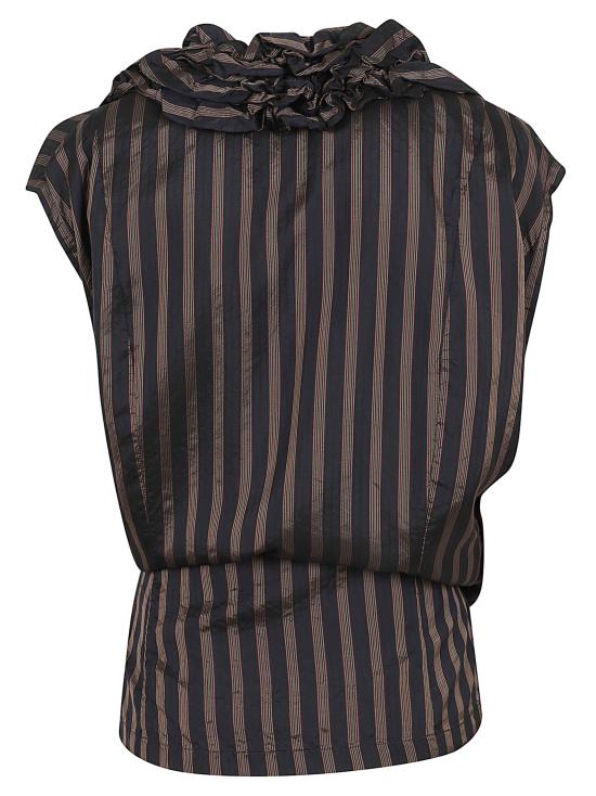 26SS 드리스 반 노튼 셔츠 261130720 3276 509 NAVY - DRIES VAN NOTEN