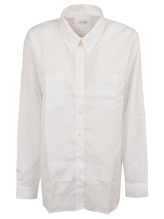 26SS 드리스 반 노튼 셔츠 261010712 3314 1 WHITE