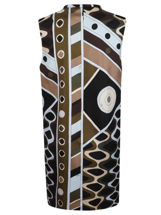 26SS 에밀리오푸치 미디 원피스 6HRG05 6H841 016 KHAKI BLUE - EMILIO PUCCI