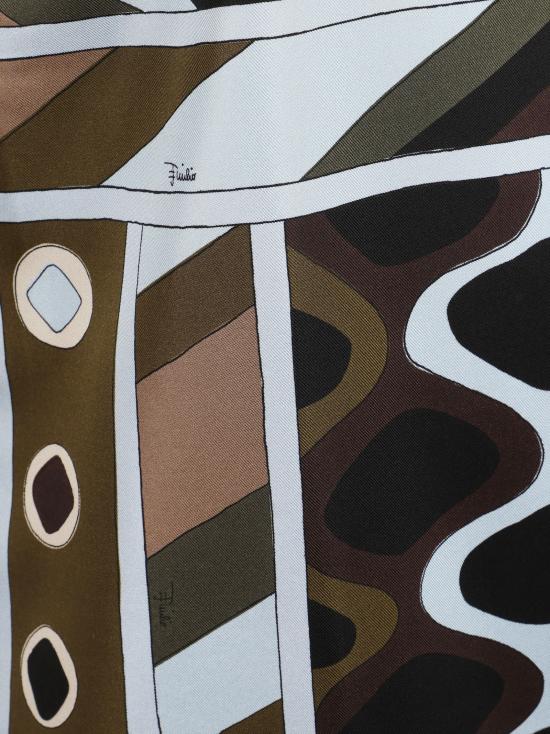 26SS 에밀리오푸치 미디 원피스 6HRG05 6H841 016 KHAKI BLUE - EMILIO PUCCI