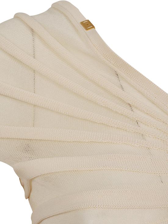 26SS 엘리자베타프랜치 숏 원피스 AM26T62E2 193 BURRO - ELISABETTA FRANCHI