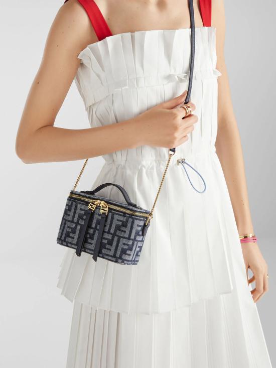 26SS 펜디 클러치/파우치 8BS108 AWVAF0NAP Blue - FENDI