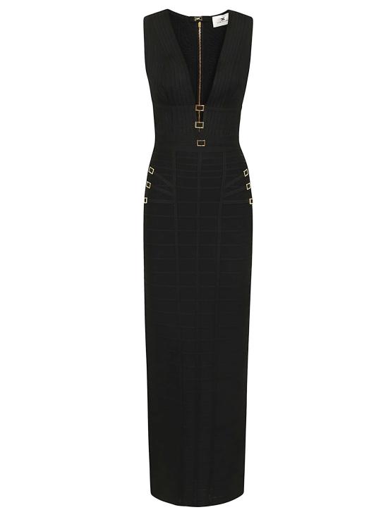 26SS 엘리자베타프랜치 롱 원피스 AM32D62E2 110 NERO