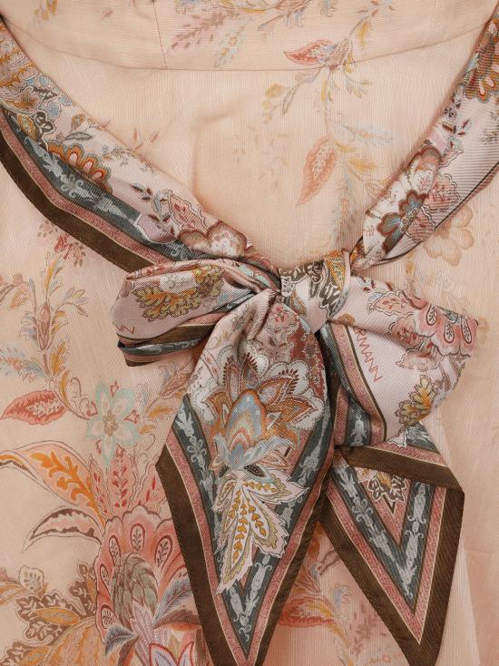 26SS 짐머만 미디 원피스 7477DS262 PKP PINK PAISLEY - ZIMMERMANN