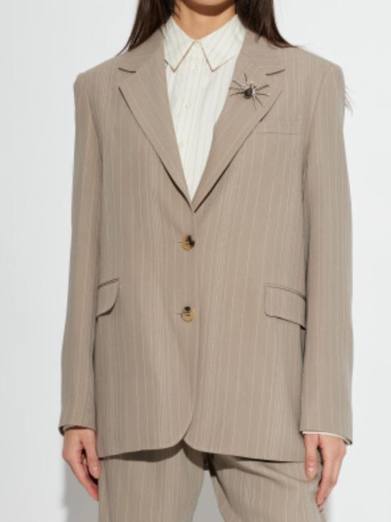 26SS 골든구스 수트 자켓 GWP02069 P00232560398 Dove Grey - GOLDEN GOOSE