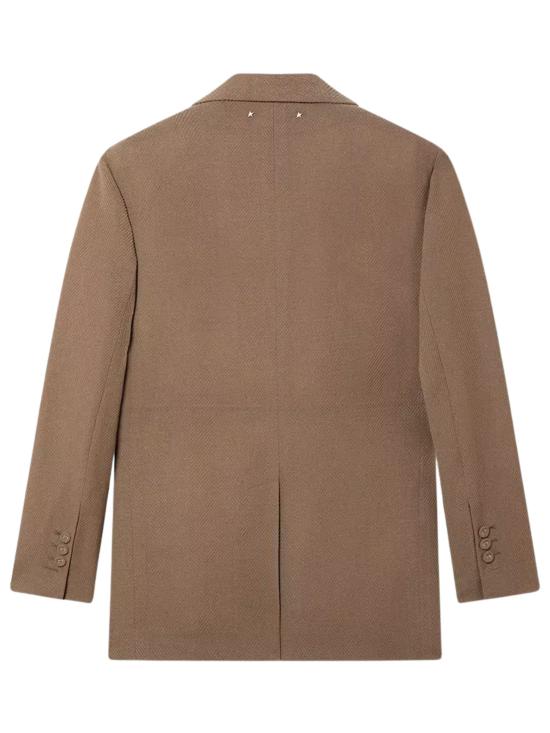 26SS 골든구스 수트 자켓 GWP02332 P00232835484 Brown - GOLDEN GOOSE