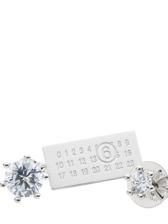 26SS MM6 메종마르지엘라 이어링 SM7VG0117 P9162951 Silver - MM6 MAISON MARGIELA