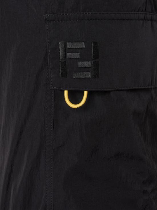 26SS 펜디 스트레이트 팬츠 FB1116 AYU9F0QA1 Black - FENDI