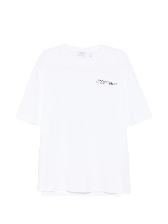 26SS 오프화이트 반팔 티셔츠 44MAA120S26J00K 100 White - OFF WHITE