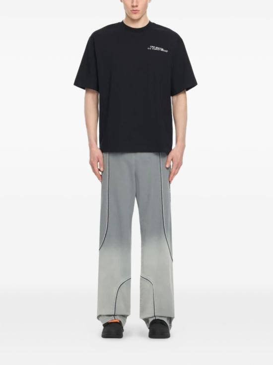 26SS 오프화이트 반팔 티셔츠 44MAA120S26J00K 001 Black - OFF WHITE