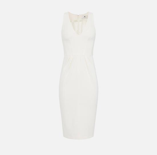 26SS 엘리자베타프랜치 미디 원피스 AB94162E2 360 Ivory