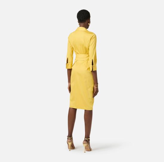 26SS 엘리자베타프랜치 미디 원피스 AB95562E2 EV4 Sun - ELISABETTA FRANCHI