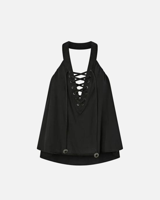 26SS 핑코 긴팔 티셔츠 106944A3AX Z99 Nero limousine