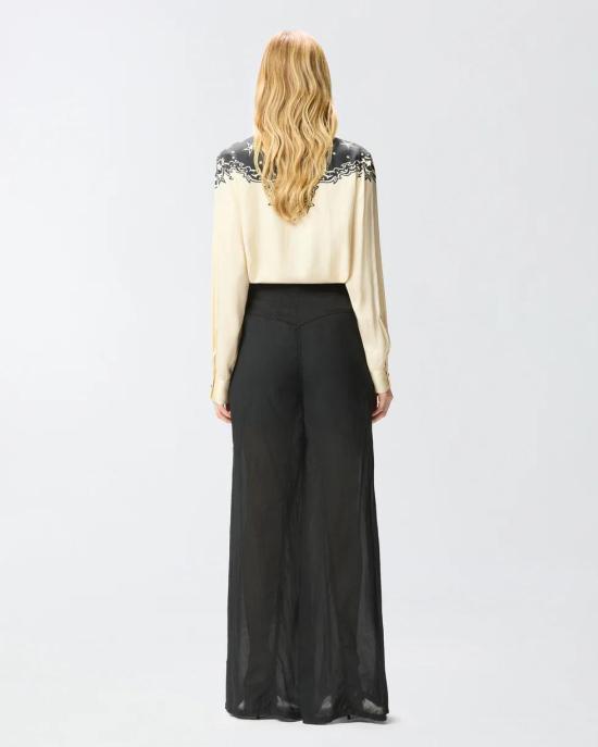 26SS 핑코 팬츠 106947A3AX Z99 Nero limousine - PINKO