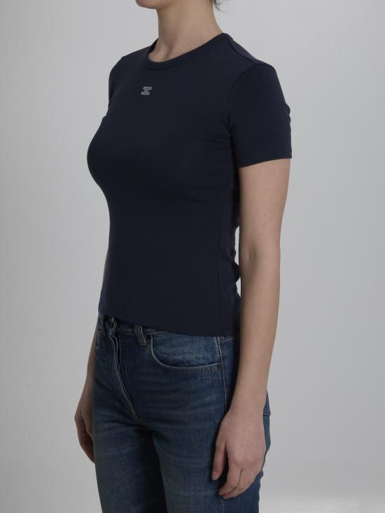 26SS 셀린느 반팔 티셔츠 RX0M43O24 BLUE - CELINE