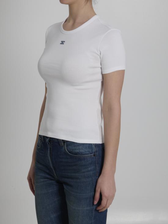 26SS 셀린느 반팔 티셔츠 RX0M43O24 WHITE - CELINE