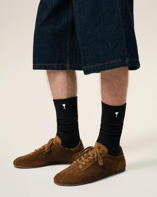 26SS 아미 스몰 하트 로고 삭스 USC611AK0007 A148 - AMI