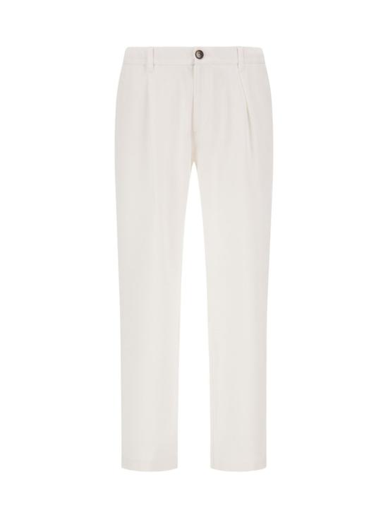  에르노 스트레이트 팬츠 PT000185U17147 1000 White