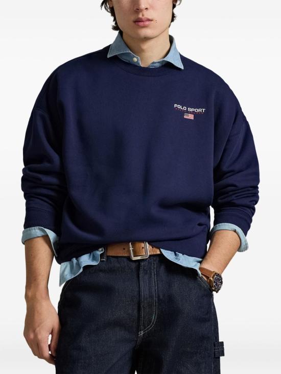 26SS 폴로 랄프로렌 긴팔 티셔츠 710B14773 002 Blue - POLO RALPH LAUREN