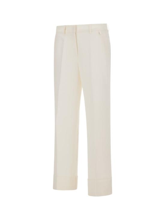 26SS 에르노 스트레이트 팬츠 PT000203D17157 1100 White - HERNO