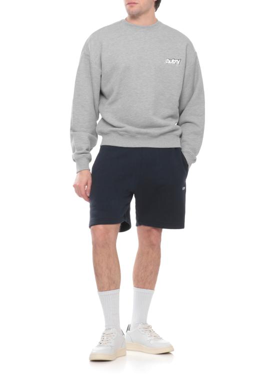 26SS 오트리 긴팔 티셔츠 SWPX 035DDK MEL Grey - AUTRY