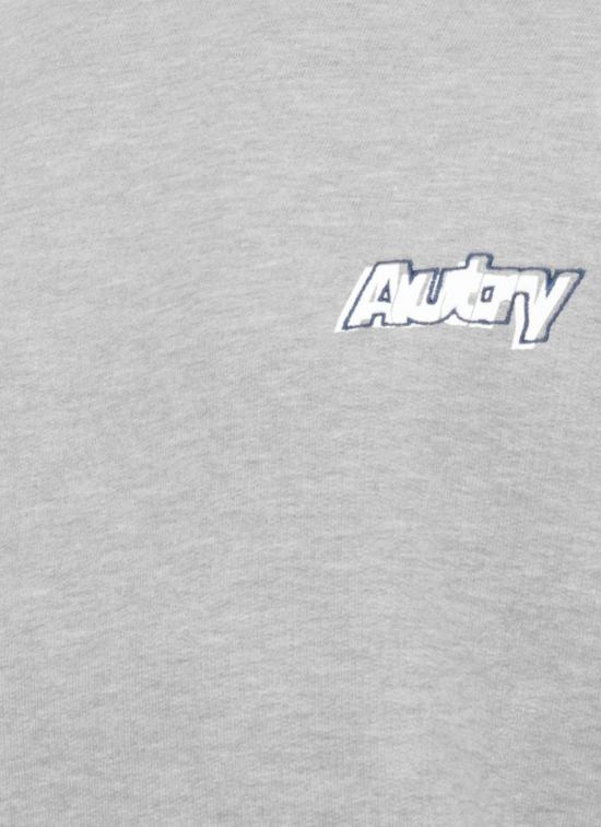 26SS 오트리 긴팔 티셔츠 SWPX 035DDK MEL Grey - AUTRY