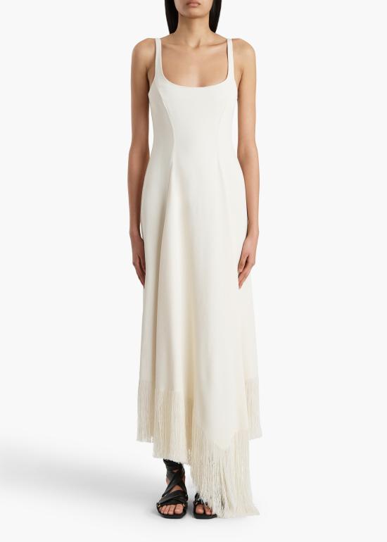 26SS 케이트 미디 원피스 56224223 103 Crema - KHAITE