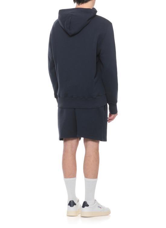 26SS 오트리 로고 후드 티셔츠 HOPM 002BBLUE Blue - AUTRY