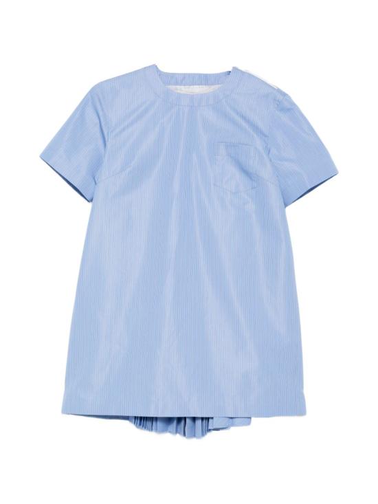 26SS 사카이 숏 원피스 26 08543 421 Clear Blue