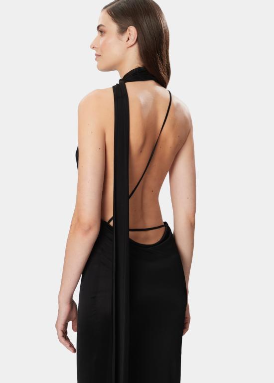 26SS 아마주인 미디 원피스 12VIVUSBL BLACK Black - AMAZUIN