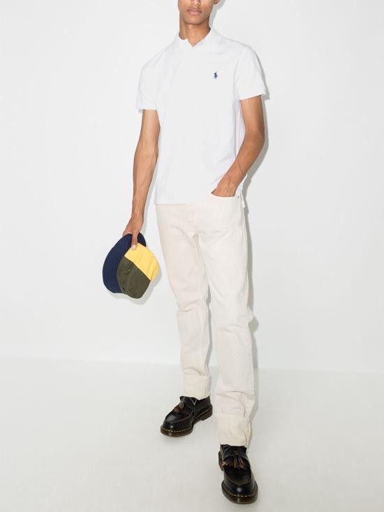  폴로 랄프로렌 폴로 티셔츠 710666998 002 White - POLO RALPH LAUREN