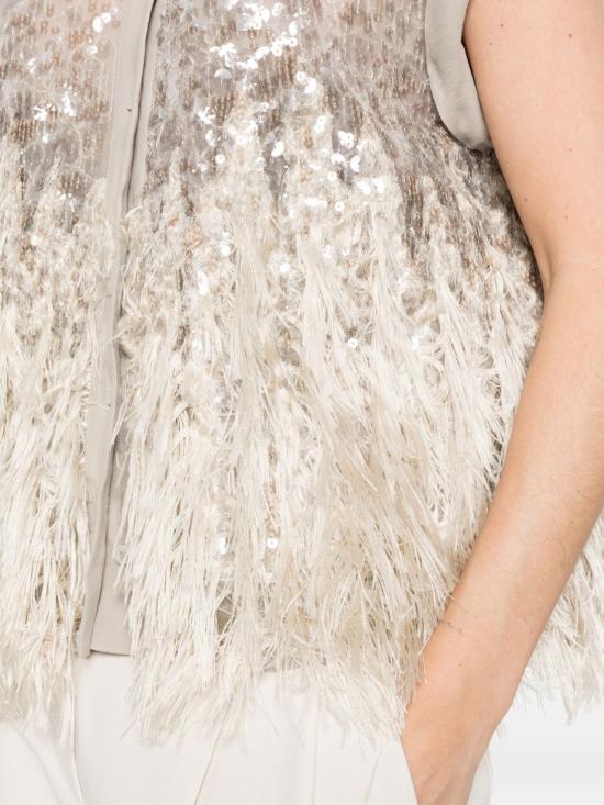 26SS 브루넬로 쿠치넬리 셔츠 MF940RK106 C4274 Beige - BRUNELLO CUCINELLI