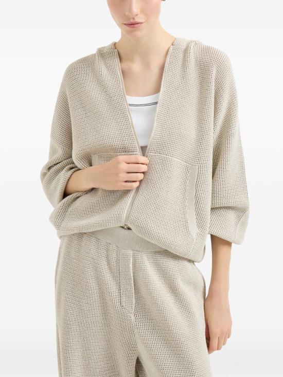 26SS 브루넬로 쿠치넬리 가디건 MST263306 CY948 Beige - BRUNELLO CUCINELLI