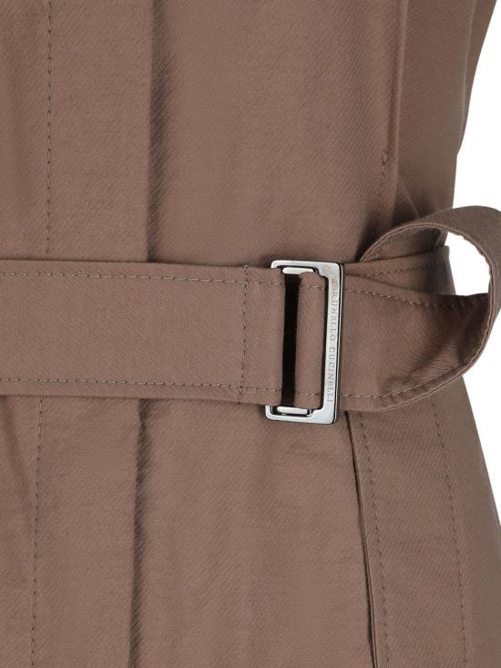 26SS 브루넬로 쿠치넬리 롱 원피스 ML140A5286 C9311 Leather Brown - BRUNELLO CUCINELLI