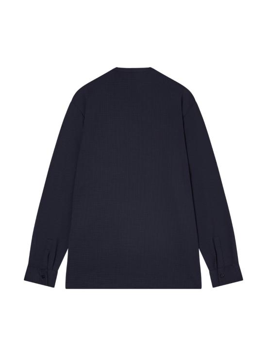 26SS 엠포리오 아르마니 긴팔 셔츠 EM005464AF22051 U8139 Blue - EMPORIO ARMANI