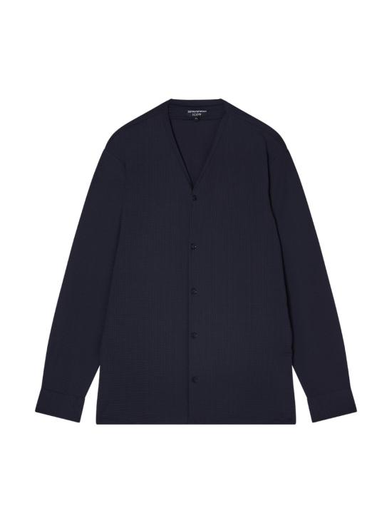 26SS 엠포리오 아르마니 긴팔 셔츠 EM005464AF22051 U8139 Blue