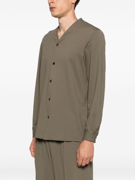 26SS 엠포리오 아르마니 셔츠 EM005464AF22051 U6128 Kaki - EMPORIO ARMANI