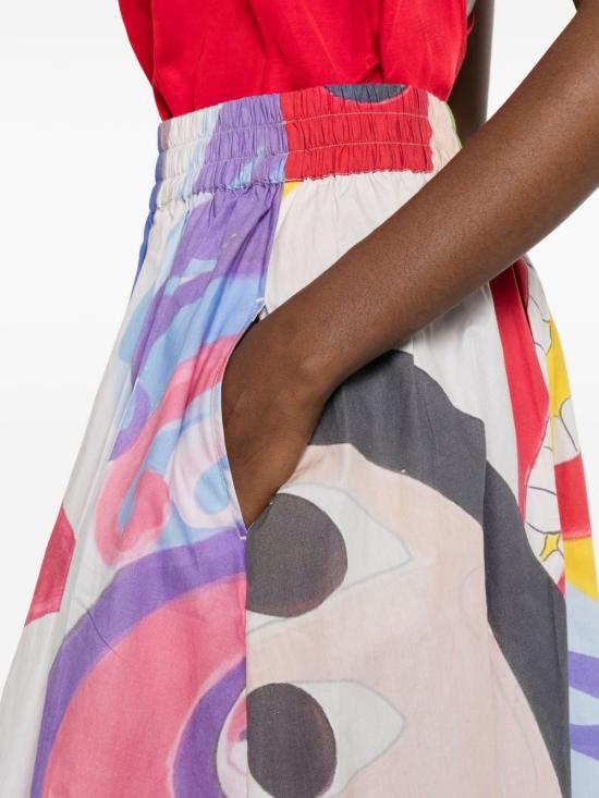 26SS TALKING WALLS 미디 스커트 TW2238 ULTRABRITE MultiColour - OTHER BRANDS