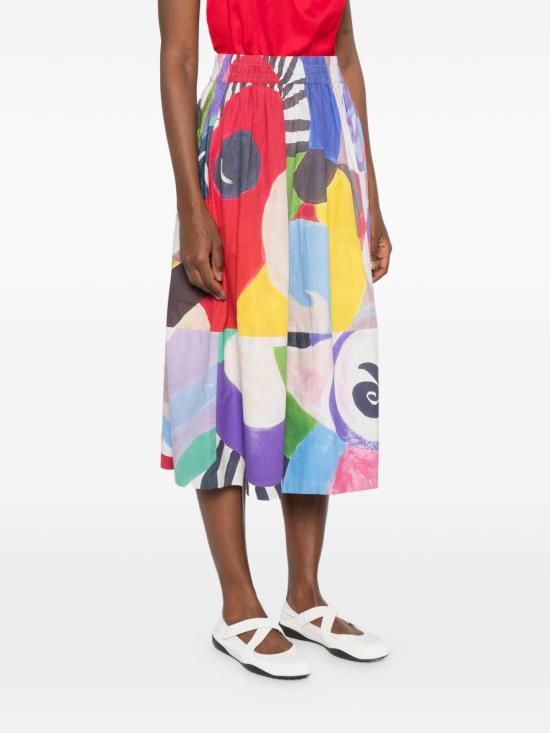 26SS TALKING WALLS 미디 스커트 TW2238 ULTRABRITE MultiColour - OTHER BRANDS