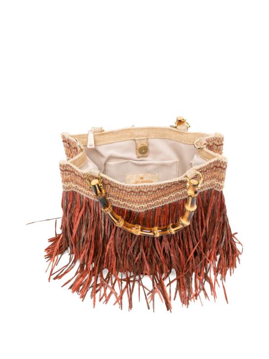 26SS 라밀라네사 토트백 CALLAMR RUGGINE Bordeaux - LA MILANESA